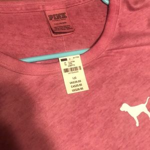 Brand New BurnOut Style PINK T shirt